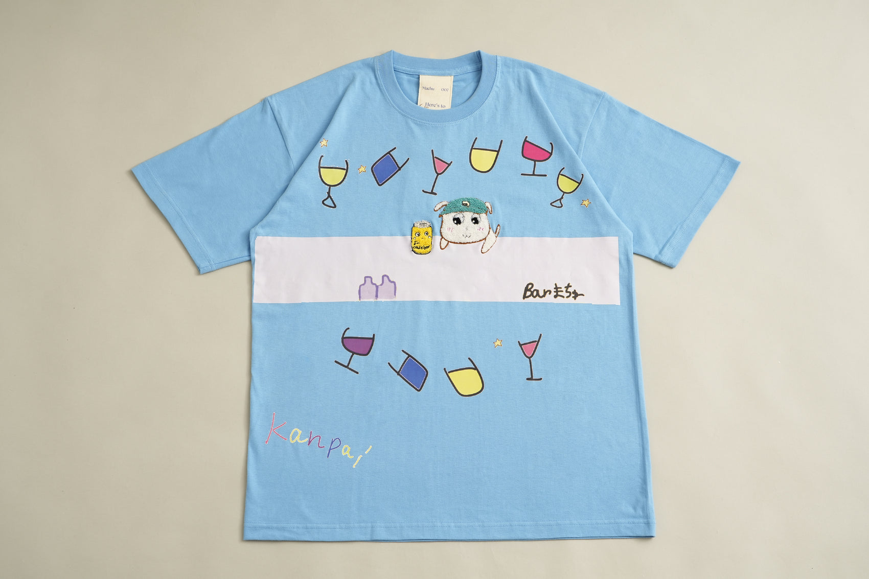 007バーでのステキな出会いに乾杯Tshirt (ほろ酔いver)