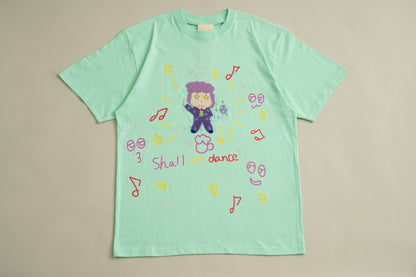 002今日はかなり大胆にT-shirt