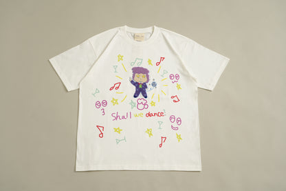 002今日はかなり大胆にT-shirt