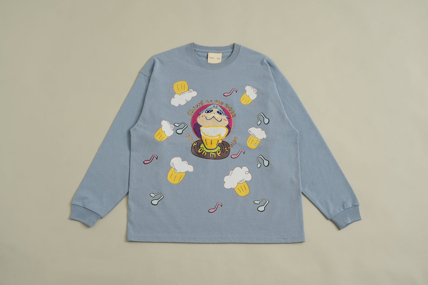006今週もおつかれ一杯おごるよ long shirts